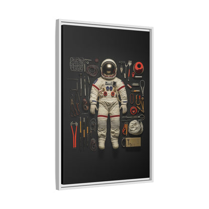 Astronaut Framed Canvas
