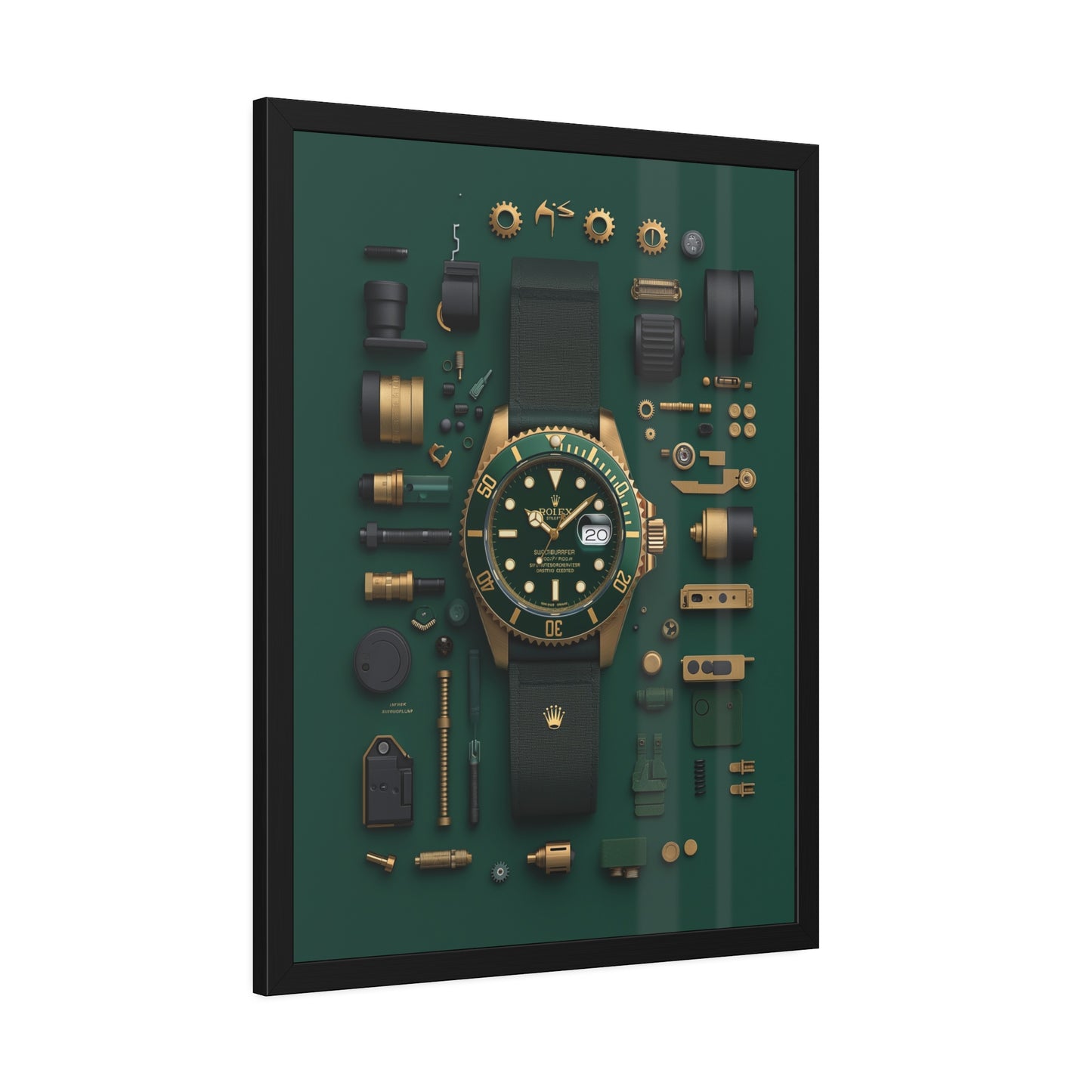 Rolex Framed Poster US