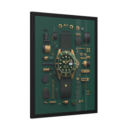 Rolex Framed Poster US