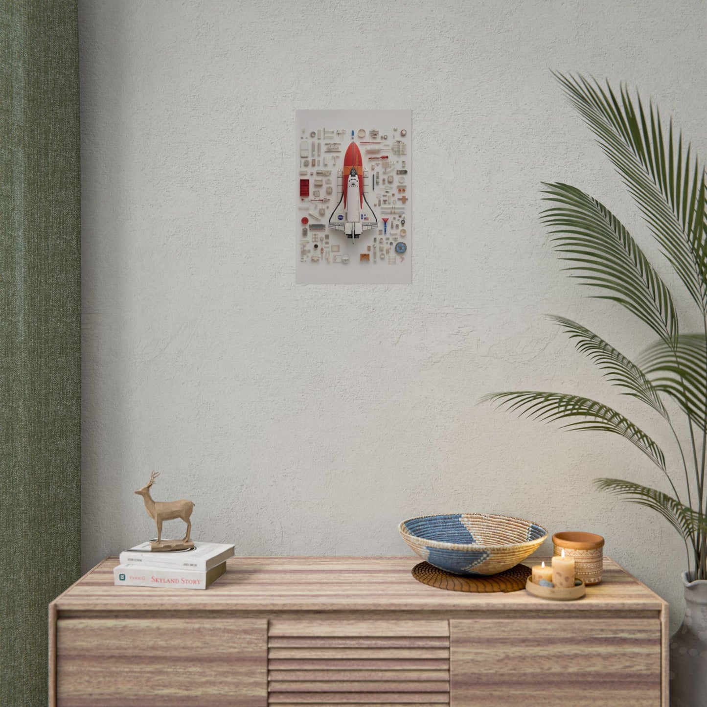 Shuttle Rolled Poster