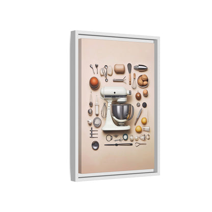 Shaker Shaker Framed Canvas