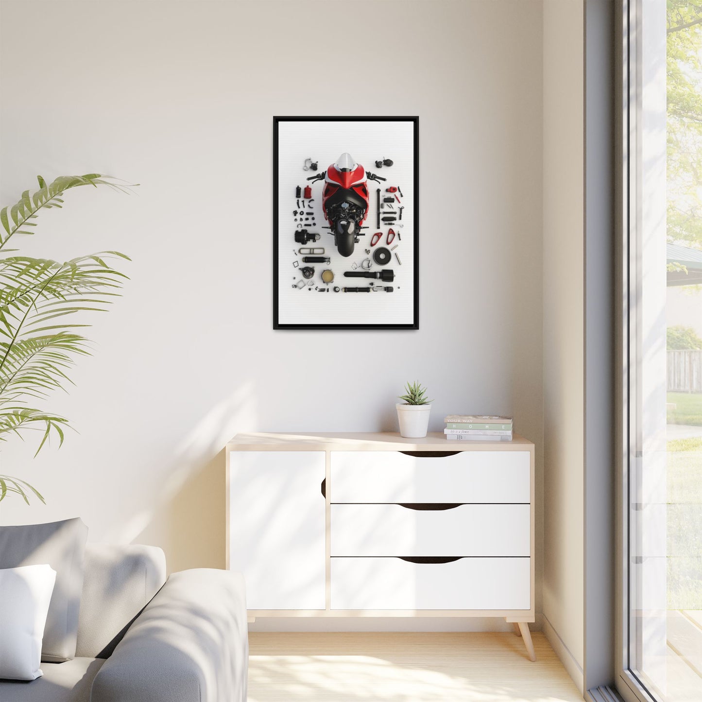 Ducati Framed Canvas
