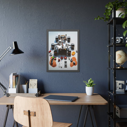 Space Rover Framed Poster US