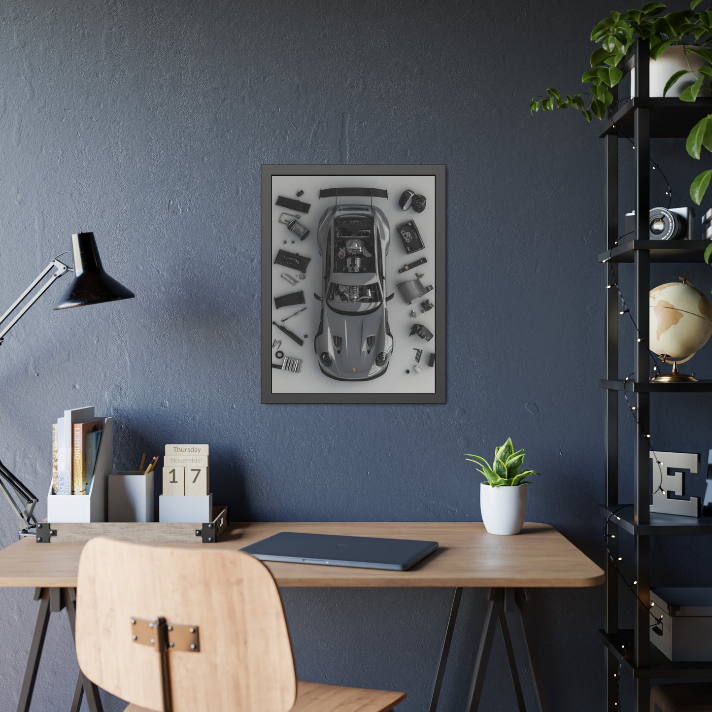 Porsche GT3RS Framed Poster US