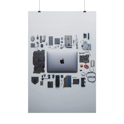 Grey Mac Rolled Poster