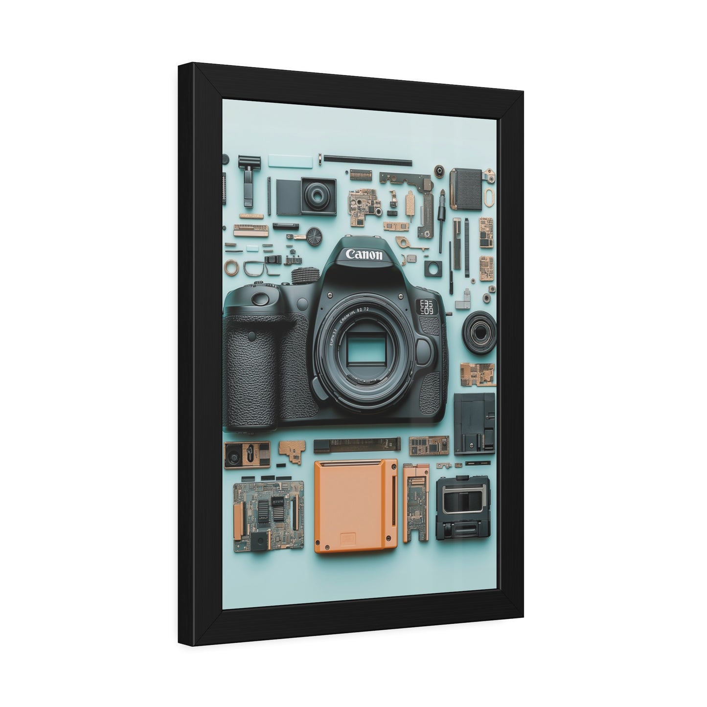 Canon Camera Framed Poster US