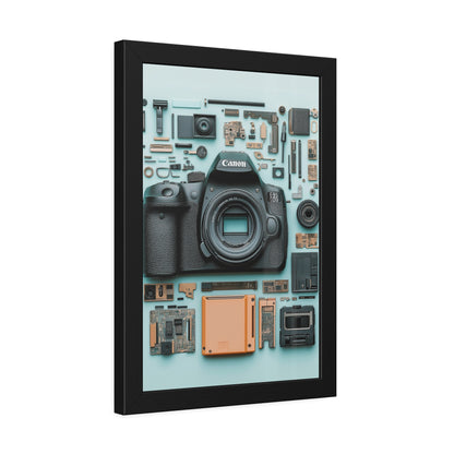 Canon Camera Framed Poster US