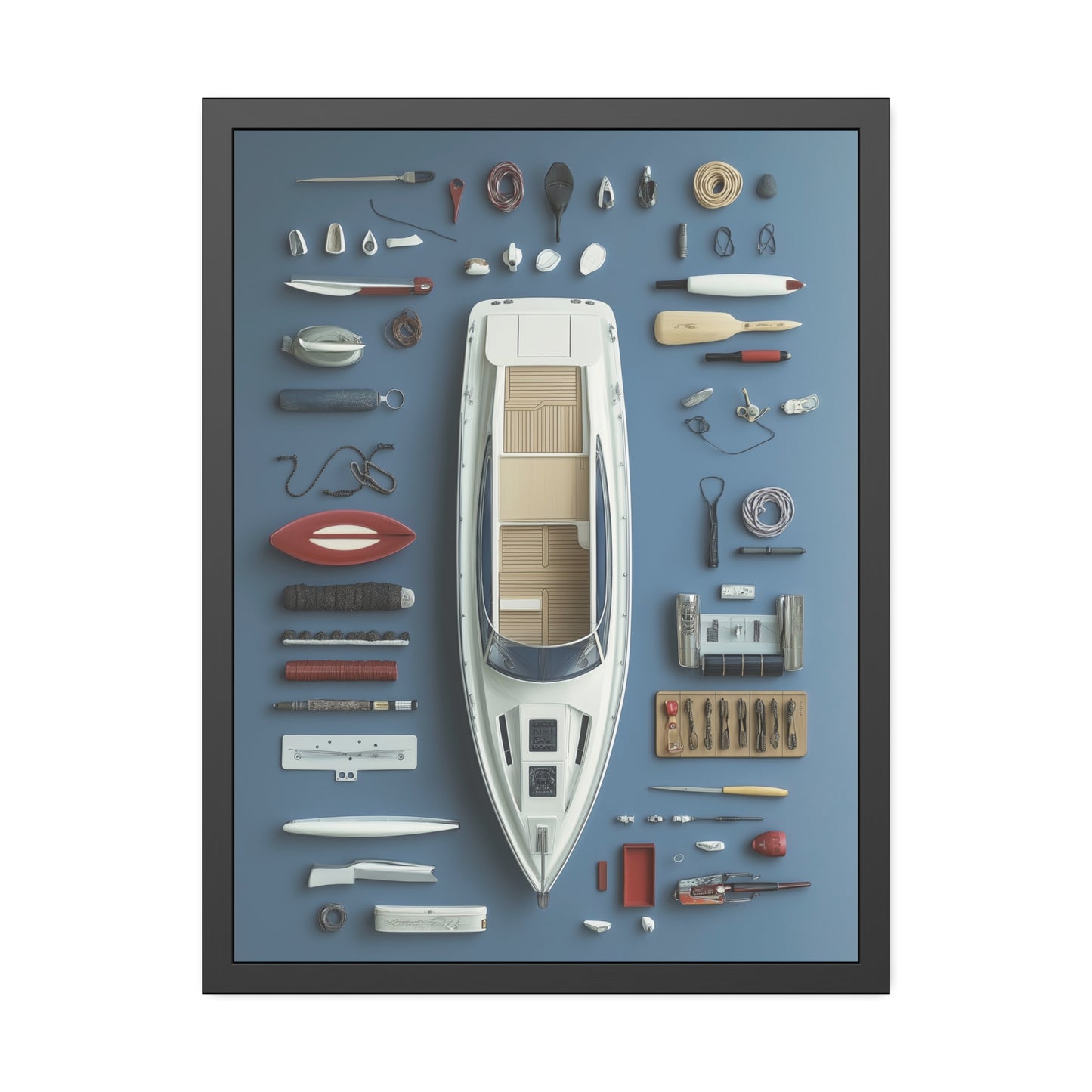 Fast Boat Framed Poster US