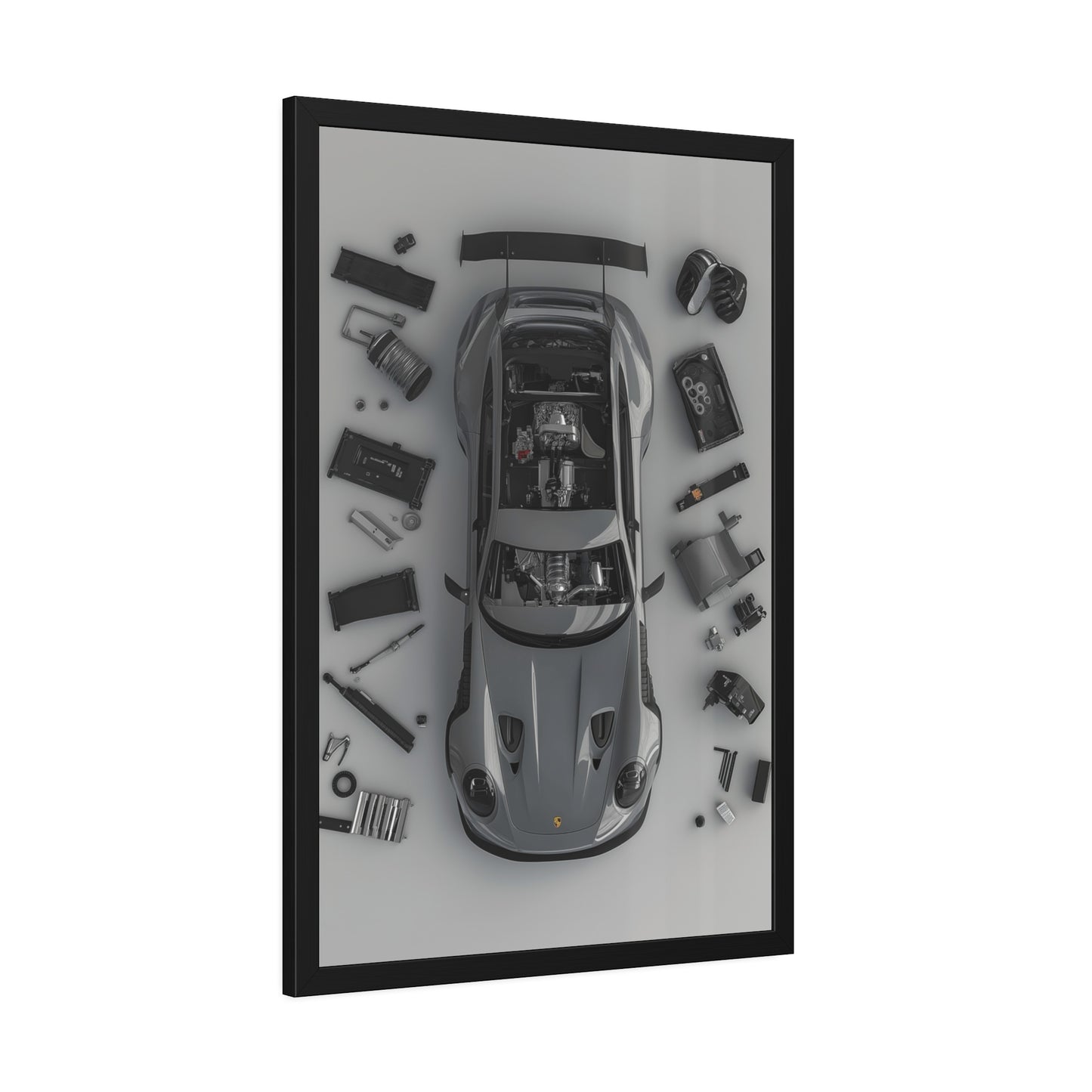 Porsche GT3RS Framed Poster US