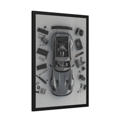 Porsche GT3RS Framed Poster US