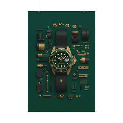 Rolex Rolled Poster