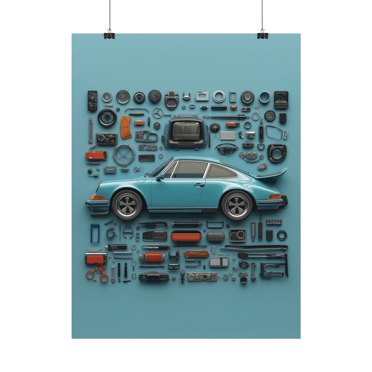 Porsche 911 G Classic Rolled Poster