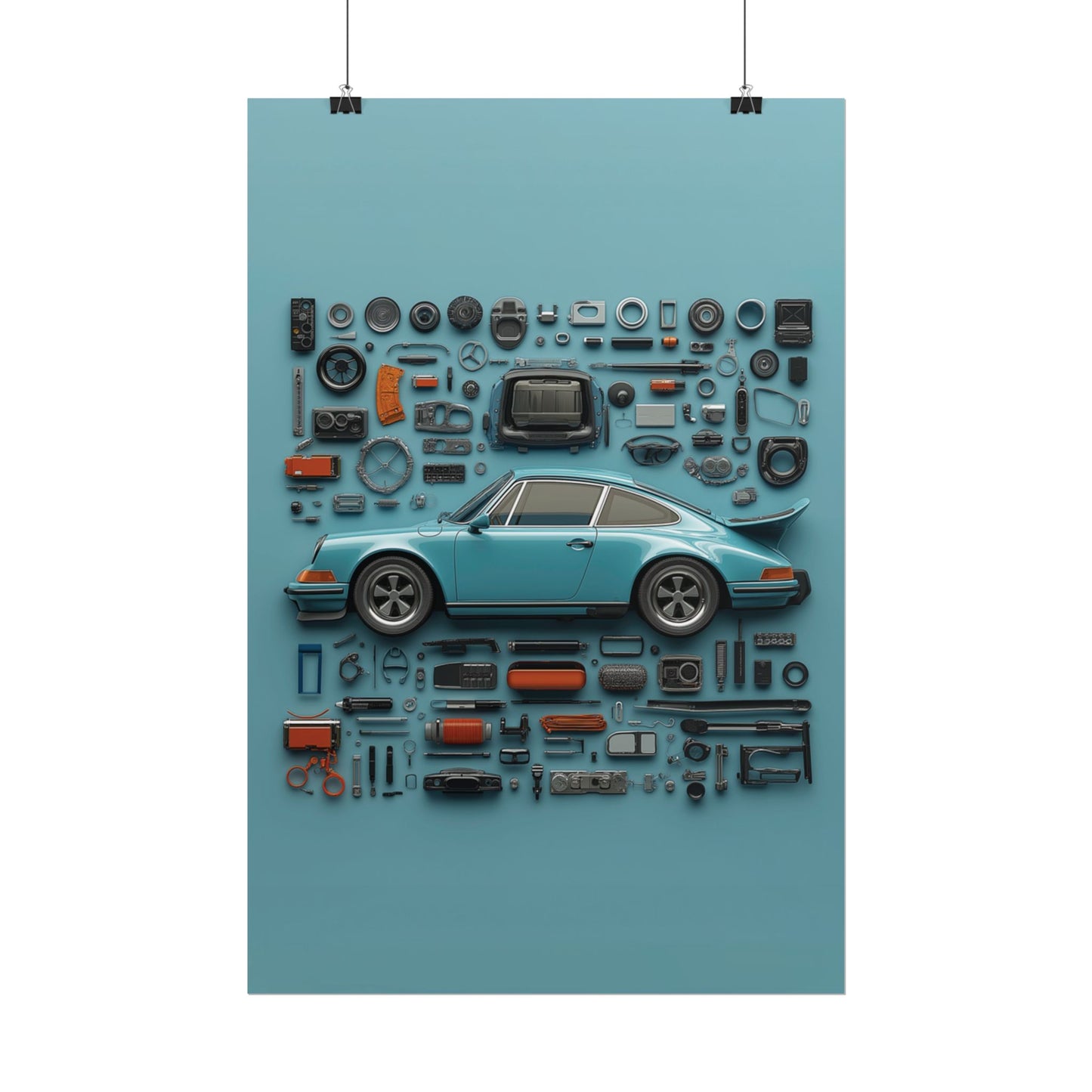 Porsche 911 G Classic Rolled Poster