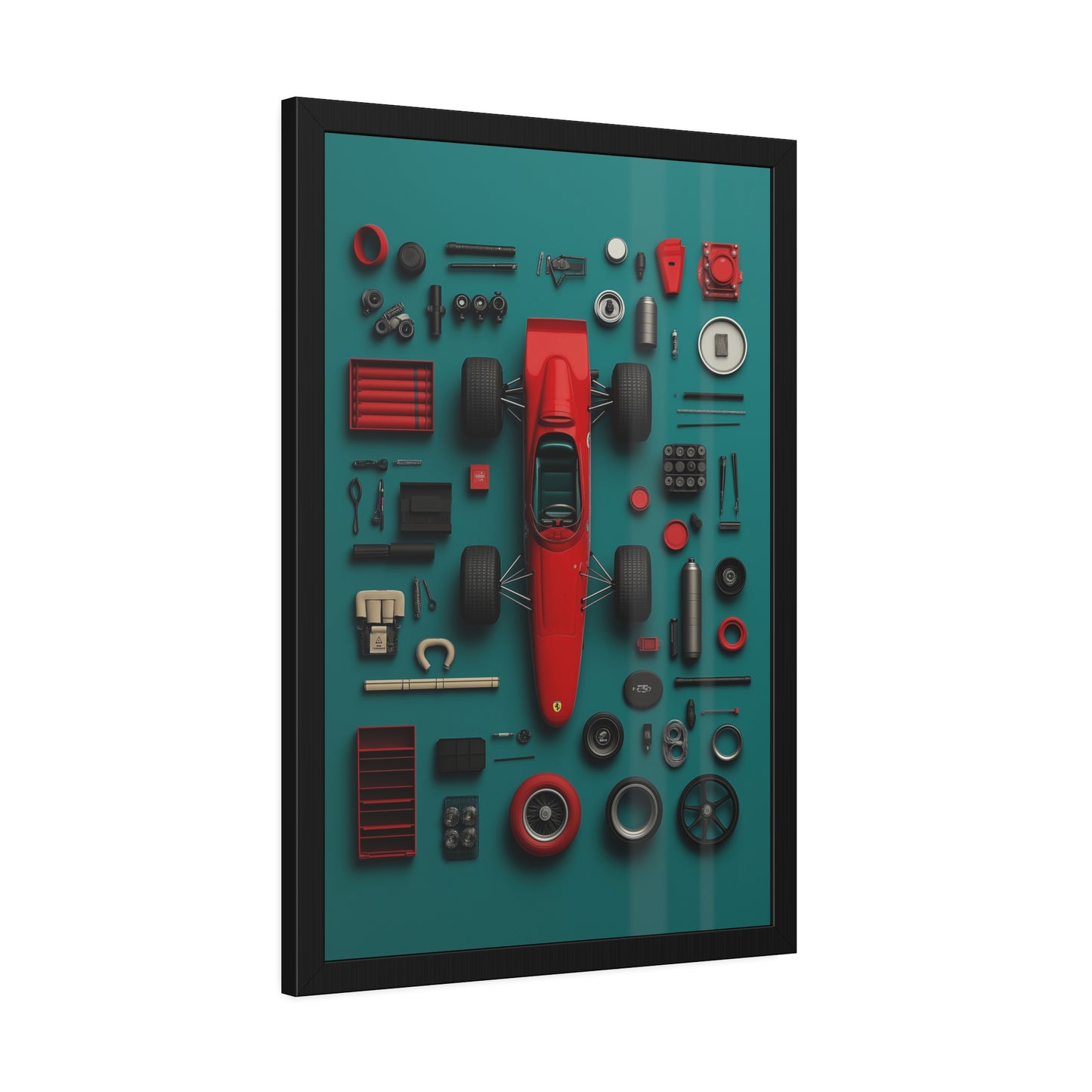 F1 Classic Framed Poster US