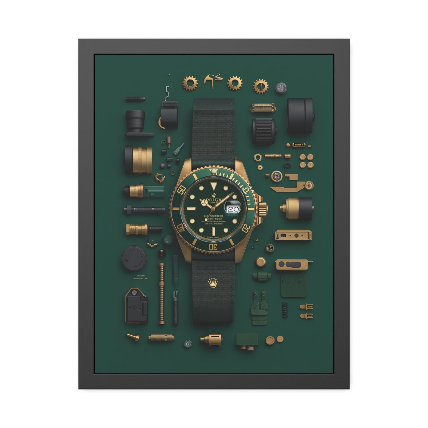 Rolex Framed Poster US