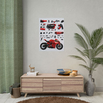 Ducati Rolled Poster