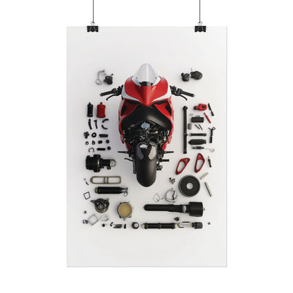 Ducati Rolled Poster