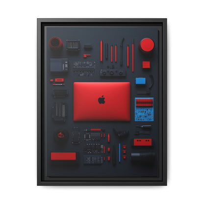 Mac Framed Canvas