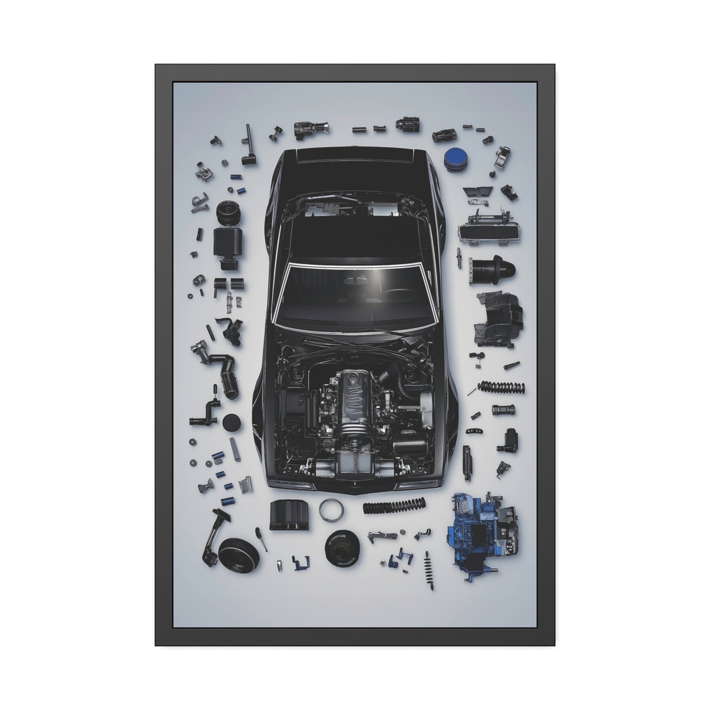 Chevrolet Chevelle SS Framed Poster US