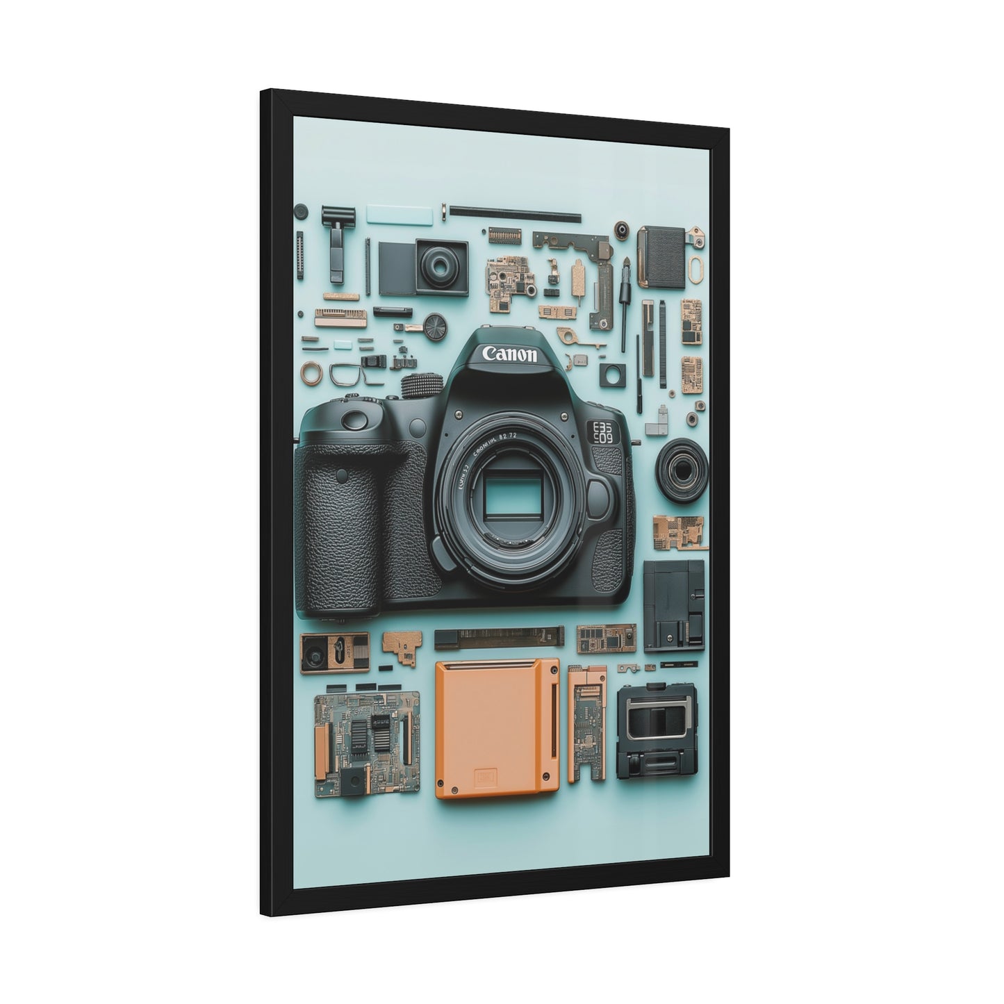 Canon Camera Framed Poster US