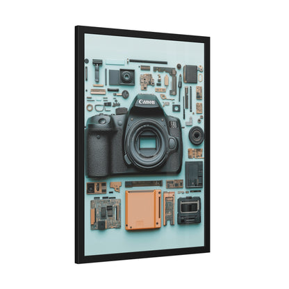 Canon Camera Framed Poster US