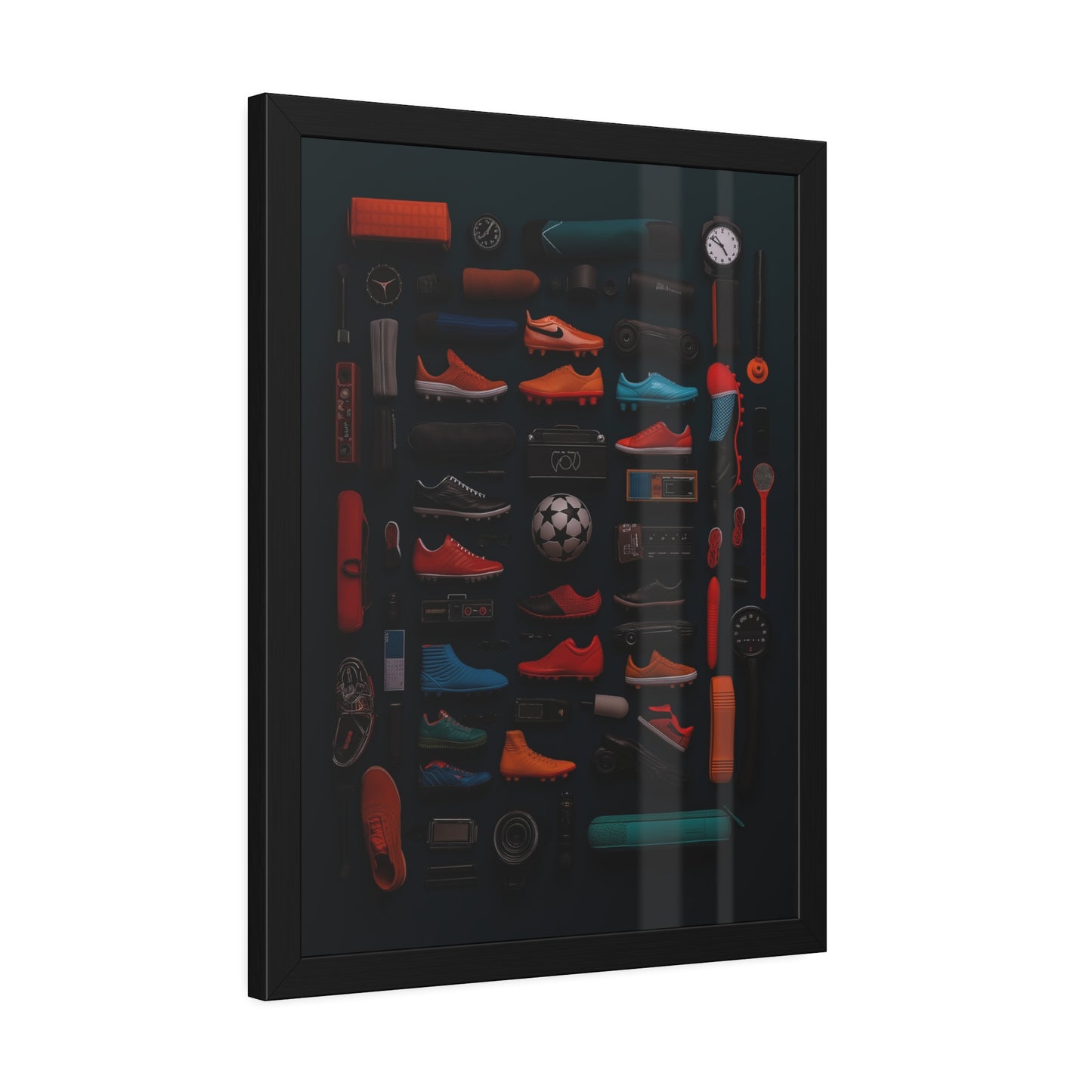 Soccer Cleat Framed Poster US