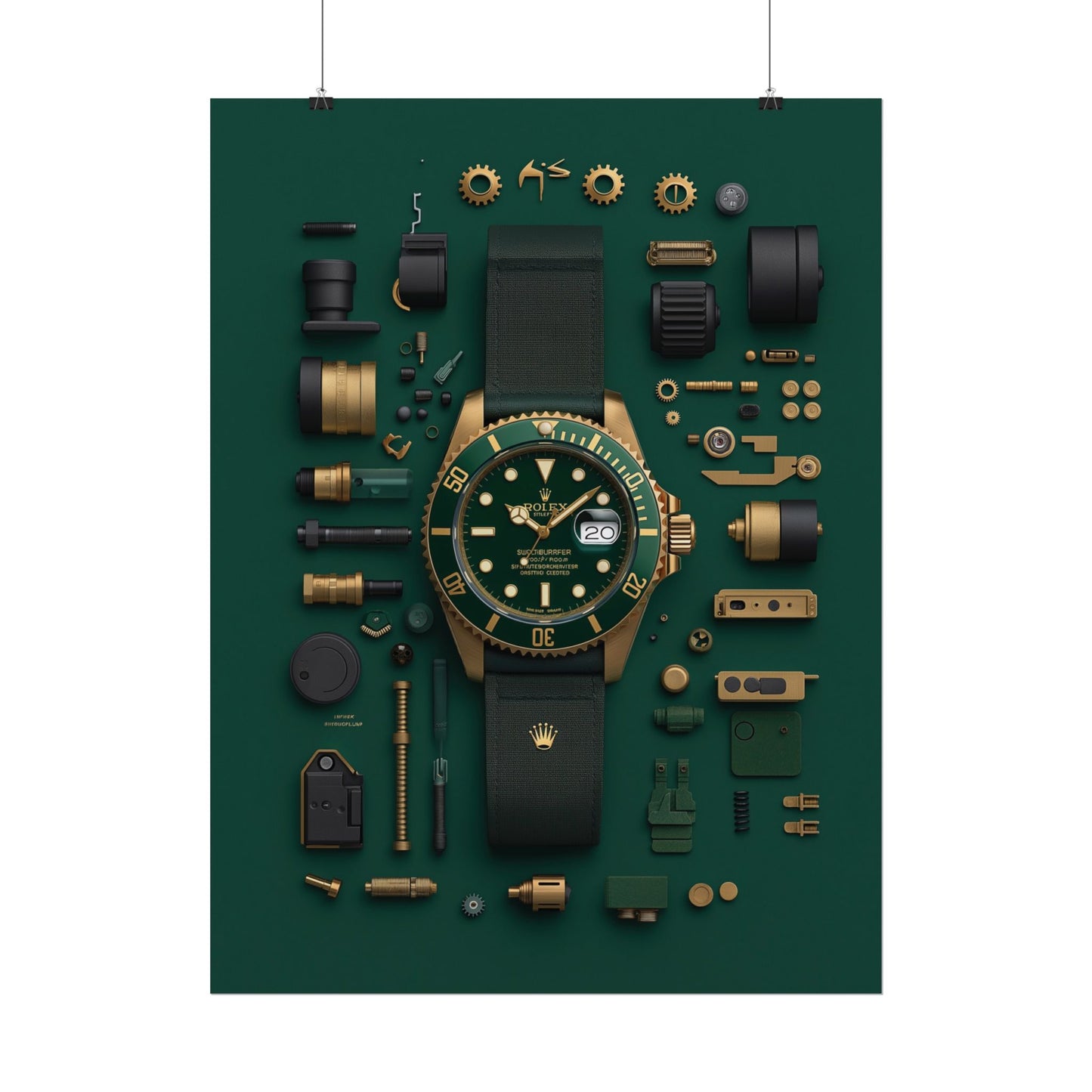 Rolex Rolled Poster