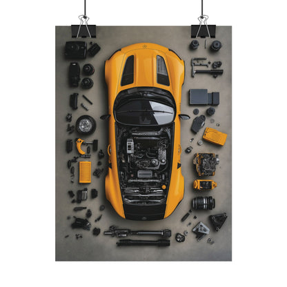 AMG GT Black Series Rolled Poster