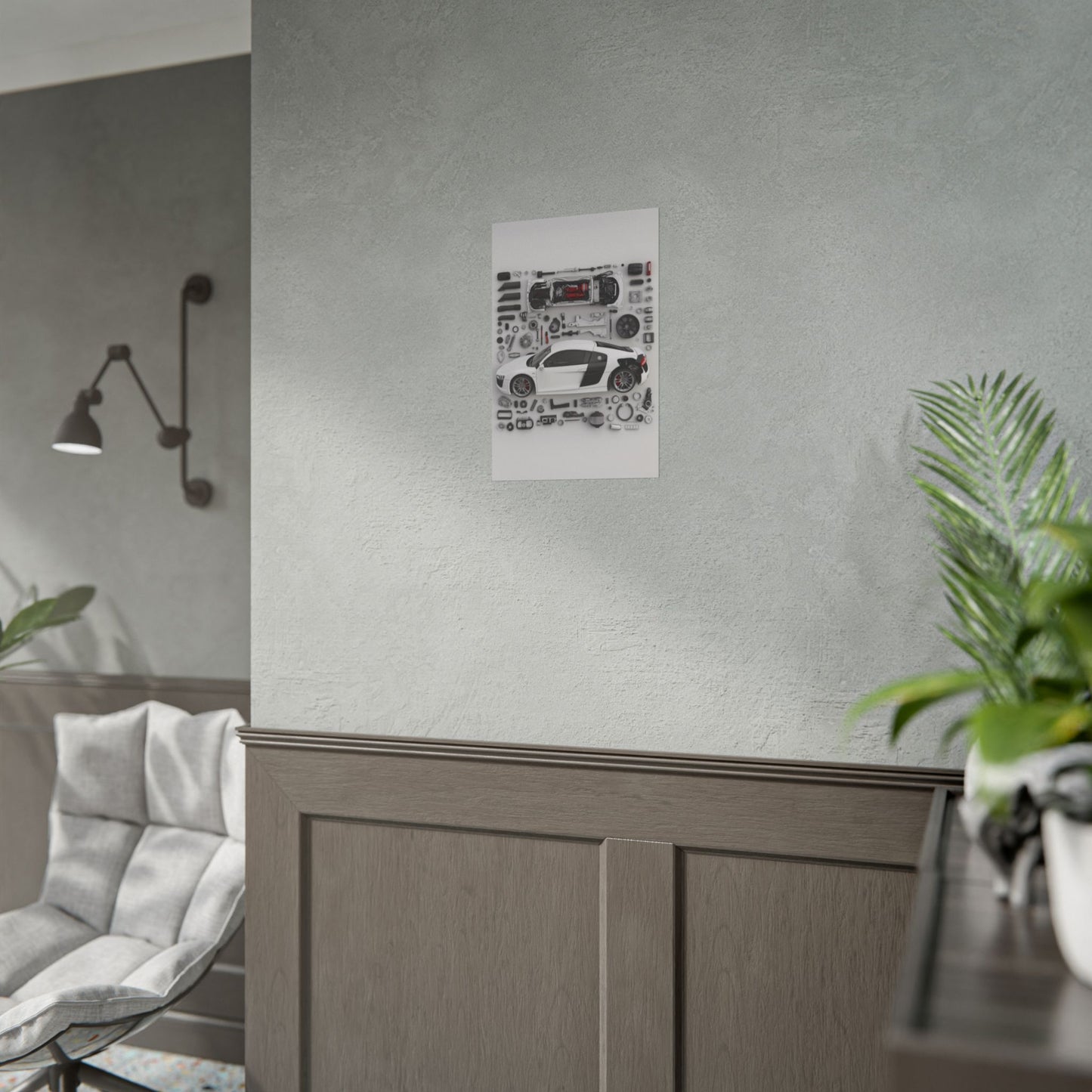 Audi R8 Rolled Poster