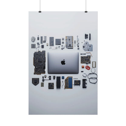 Grey Mac Rolled Poster