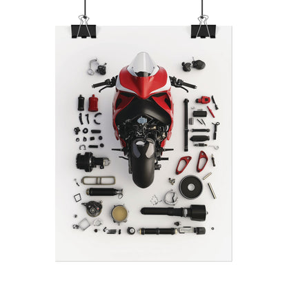 Ducati Rolled Poster