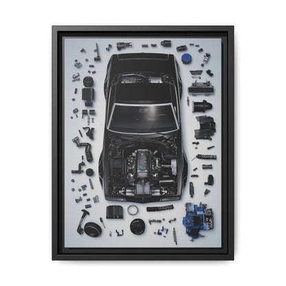 Chevrolet Chevelle SS Framed Canvas