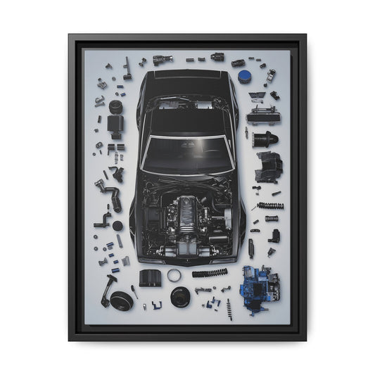 Chevrolet Chevelle SS Framed Canvas