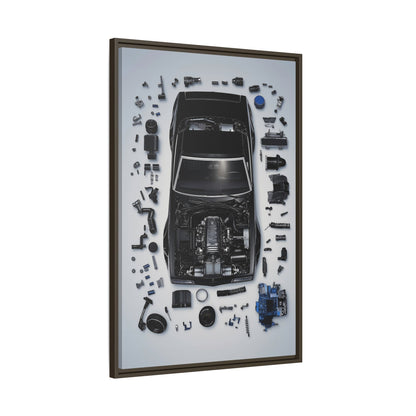 Chevrolet Chevelle SS Framed Canvas