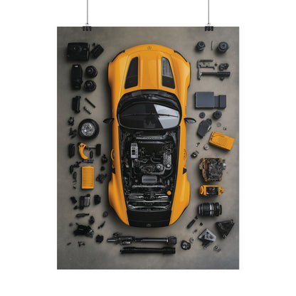 AMG GT Black Series Rolled Poster