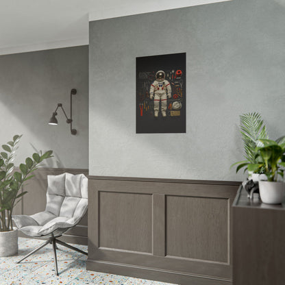 Astronaut Rolled Poster