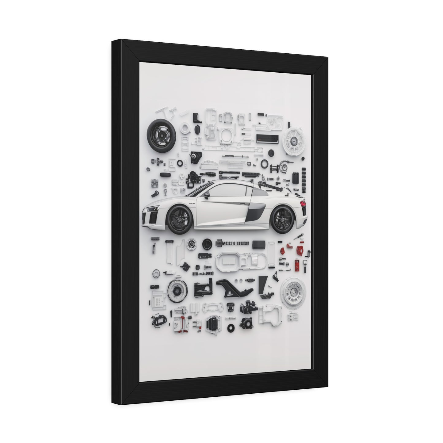 Audi R8 Framed Poster US