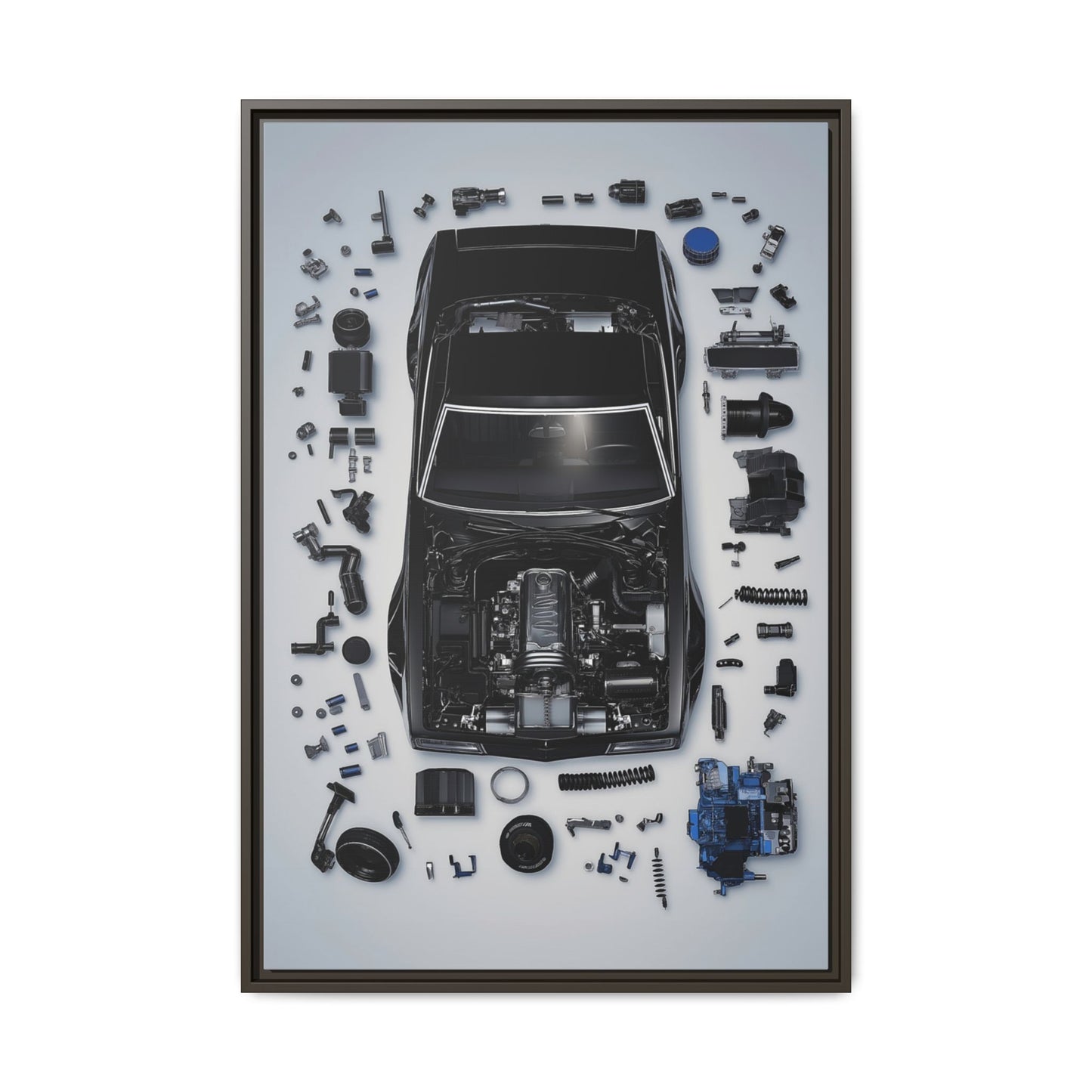 Chevrolet Chevelle SS Framed Canvas