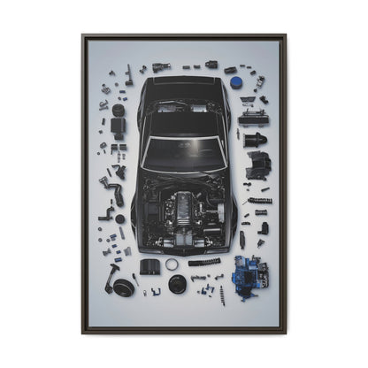 Chevrolet Chevelle SS Framed Canvas