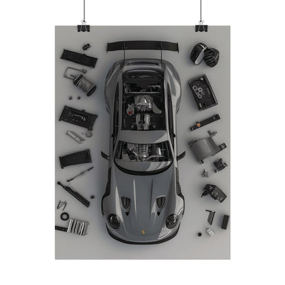 Porsche GT3RS Rolled Poster