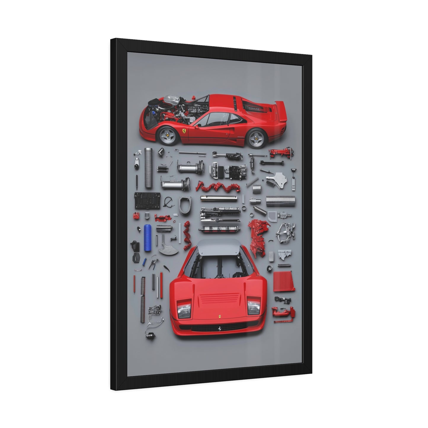 Prototype Classic Ferrari Framed Poster US