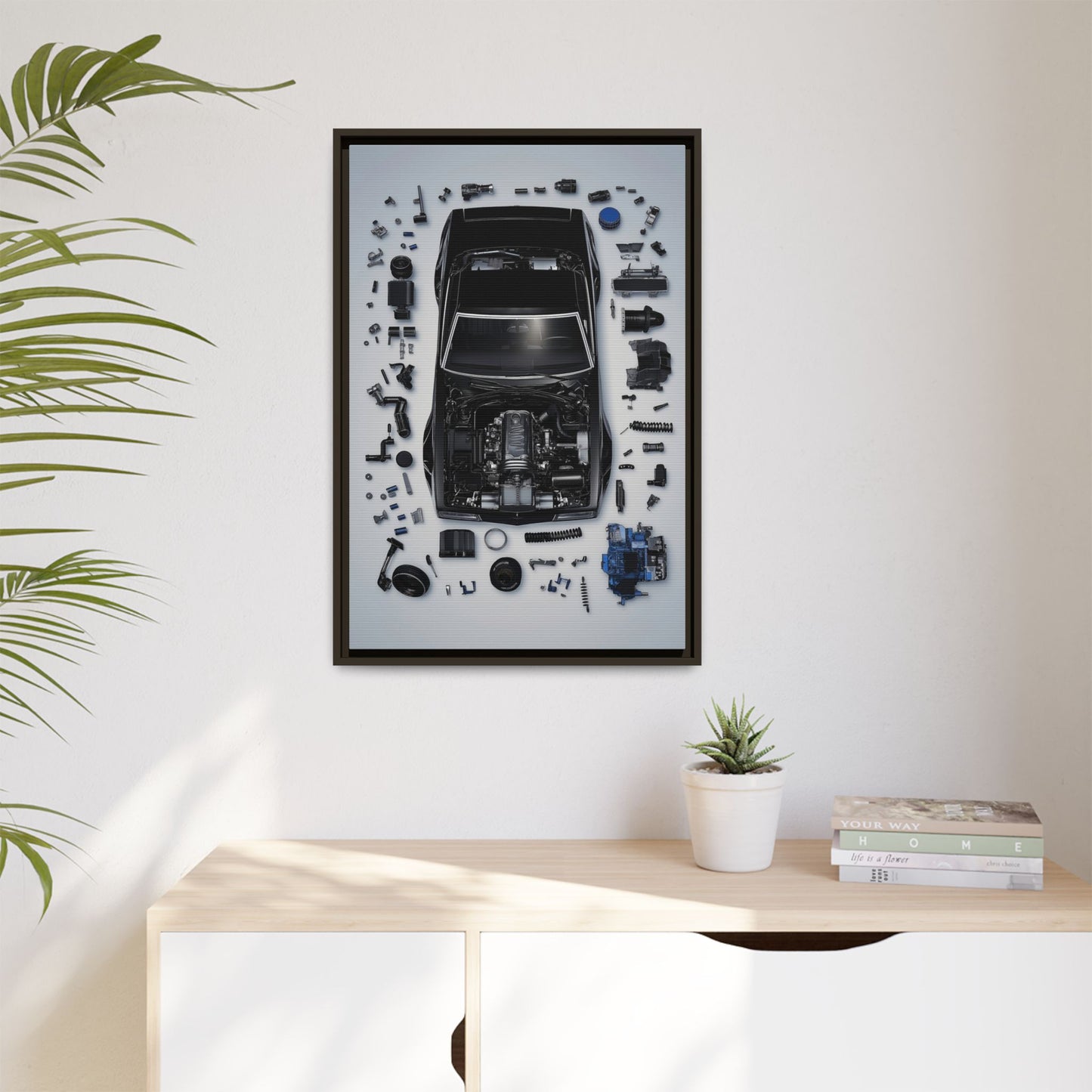 Chevrolet Chevelle SS Framed Canvas