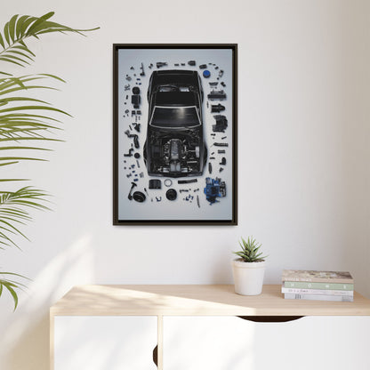 Chevrolet Chevelle SS Framed Canvas