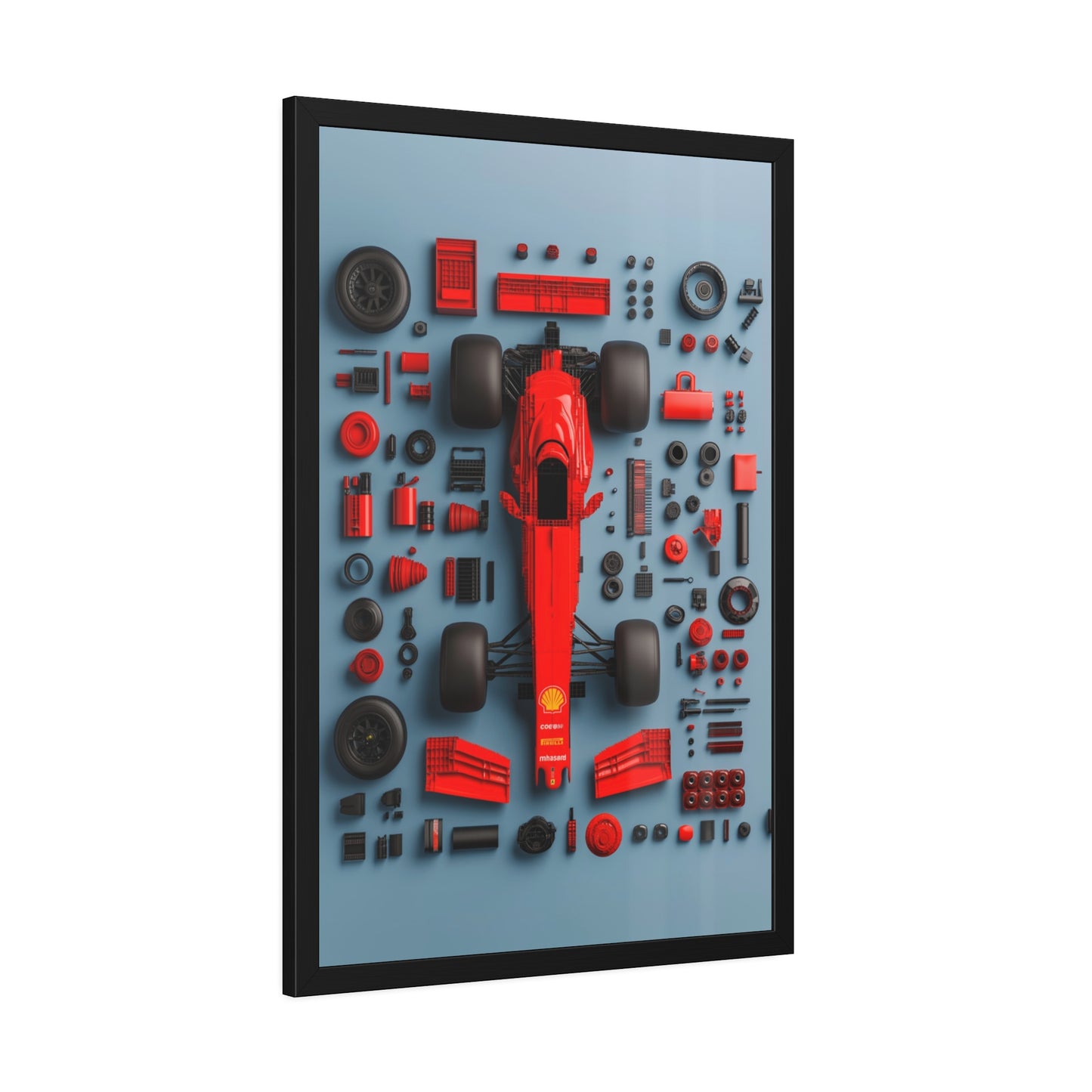 F1 Framed Poster US