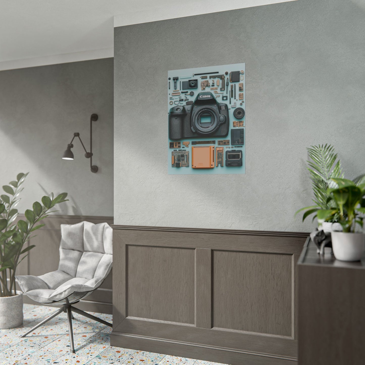 Canon Camera Rolled Poster