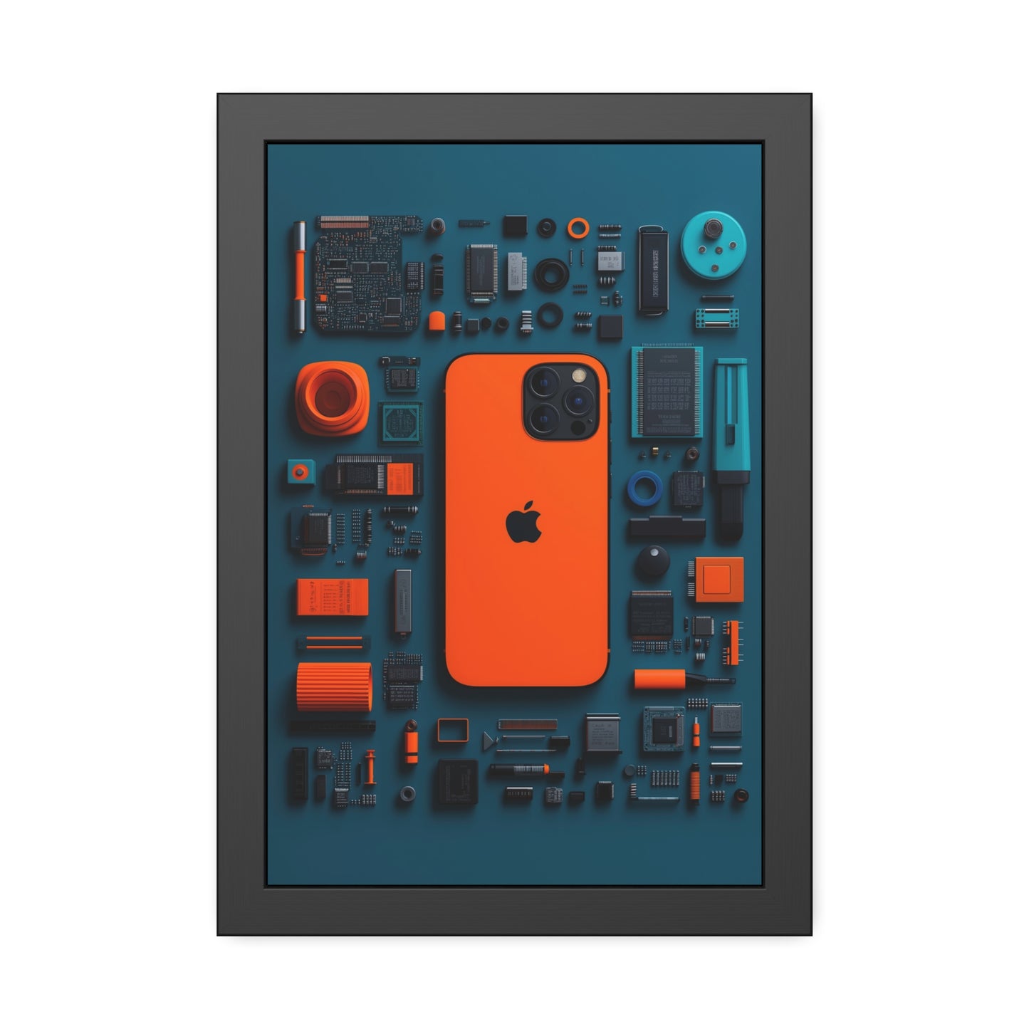 Phone Framed Poster US