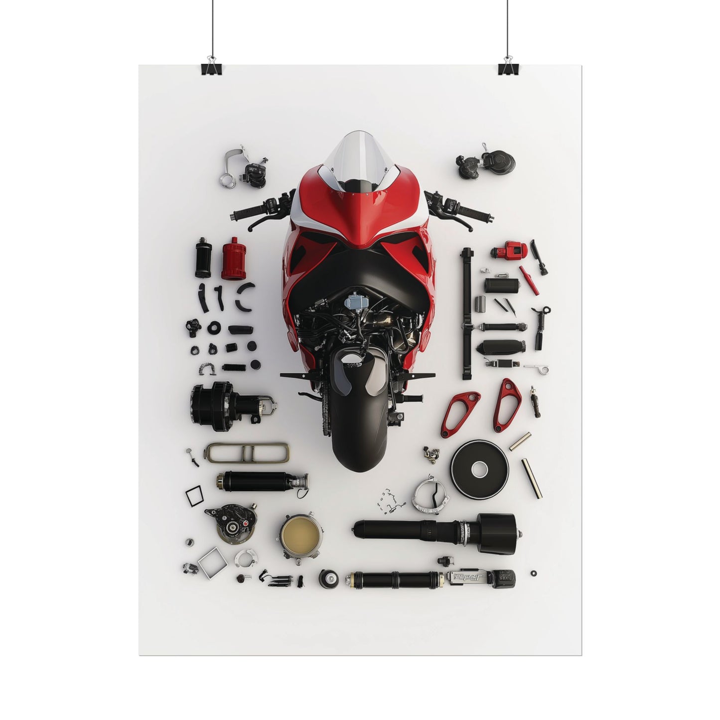 Ducati Rolled Poster
