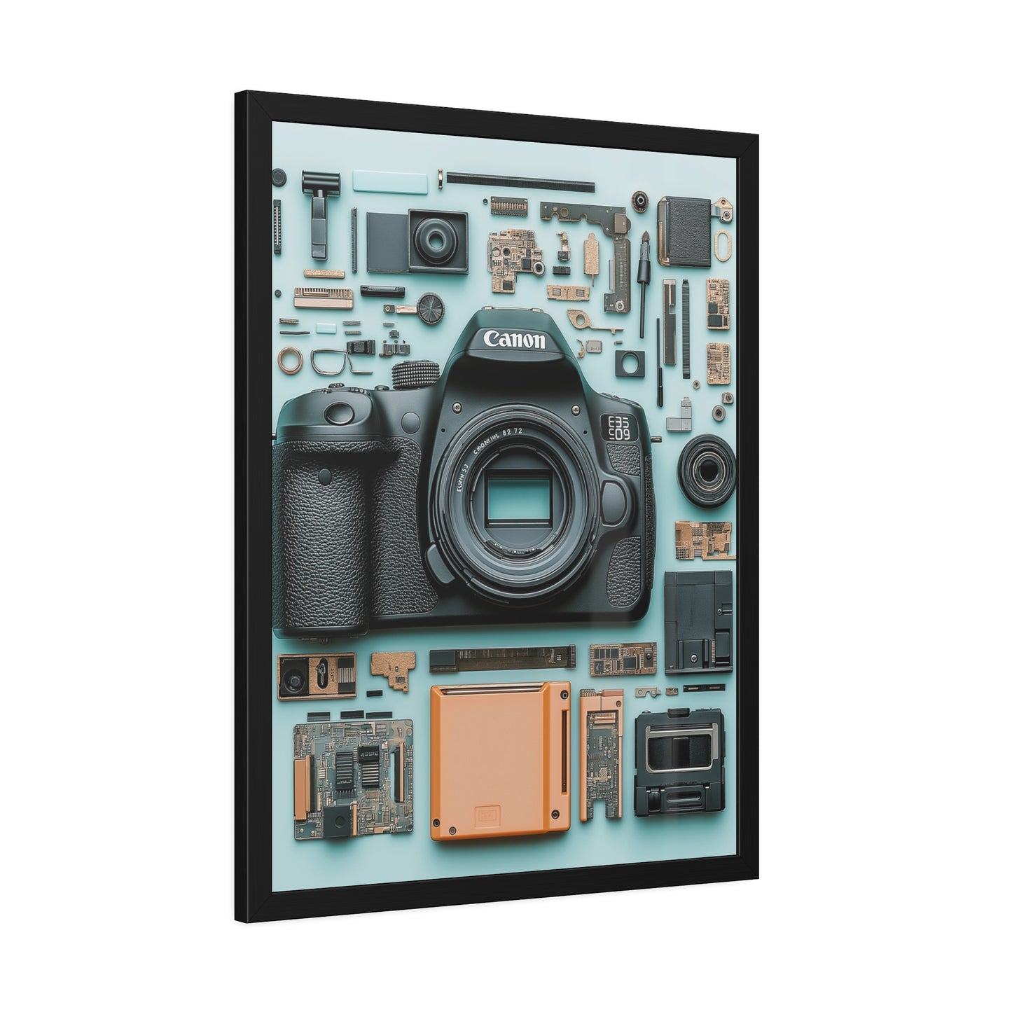 Canon Camera Framed Poster US