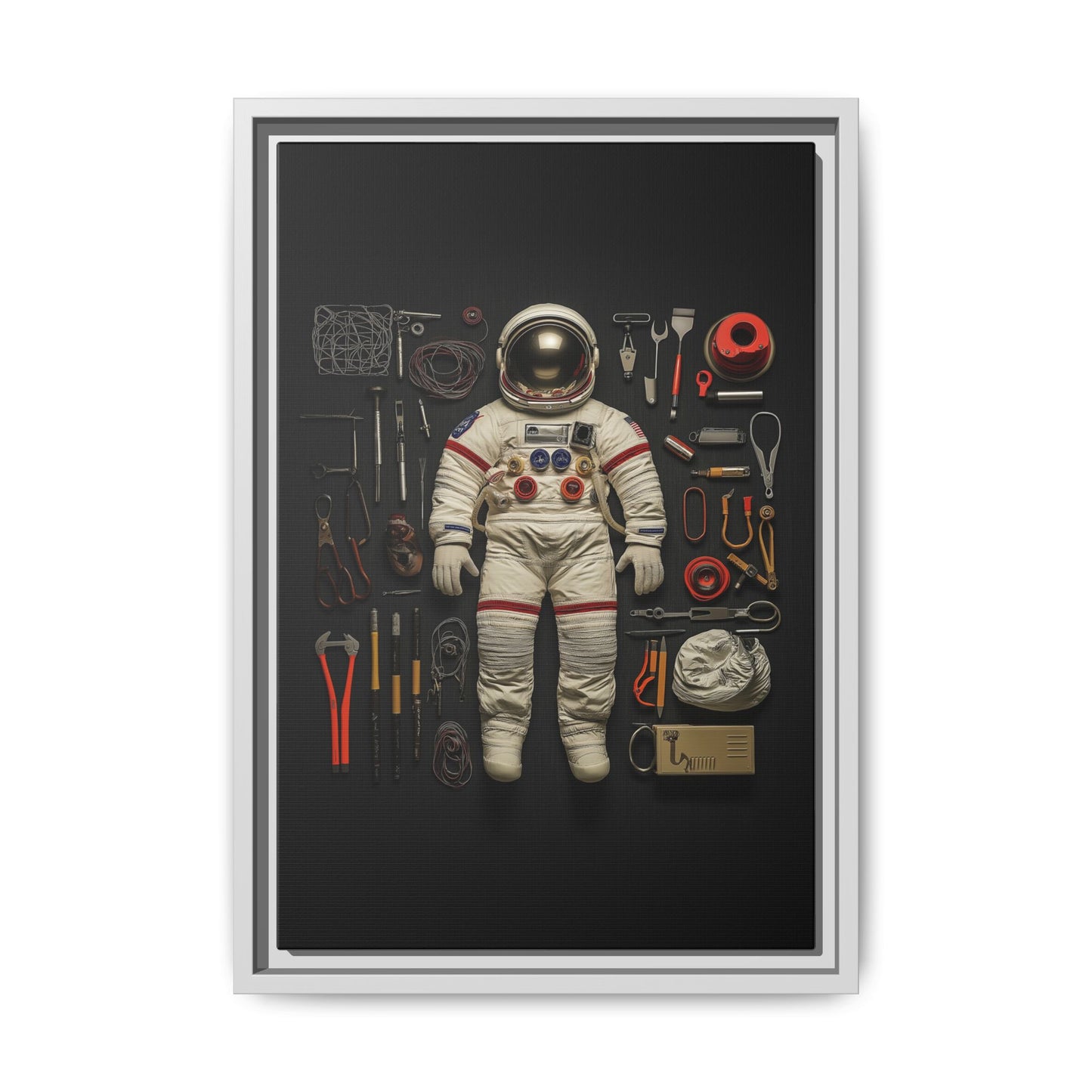 Astronaut Framed Canvas