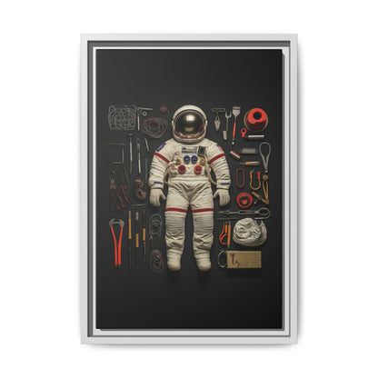 Astronaut Framed Canvas